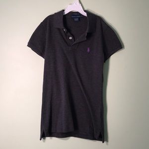 Ralph Lauren Grey Skinny Polo